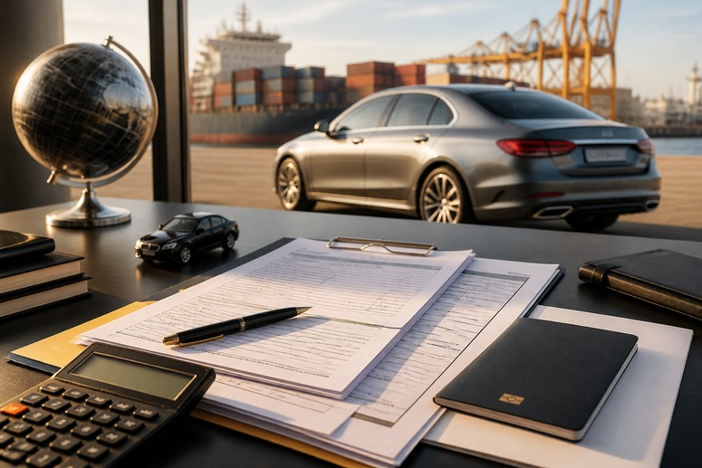 Car import duties and VAT in Europe